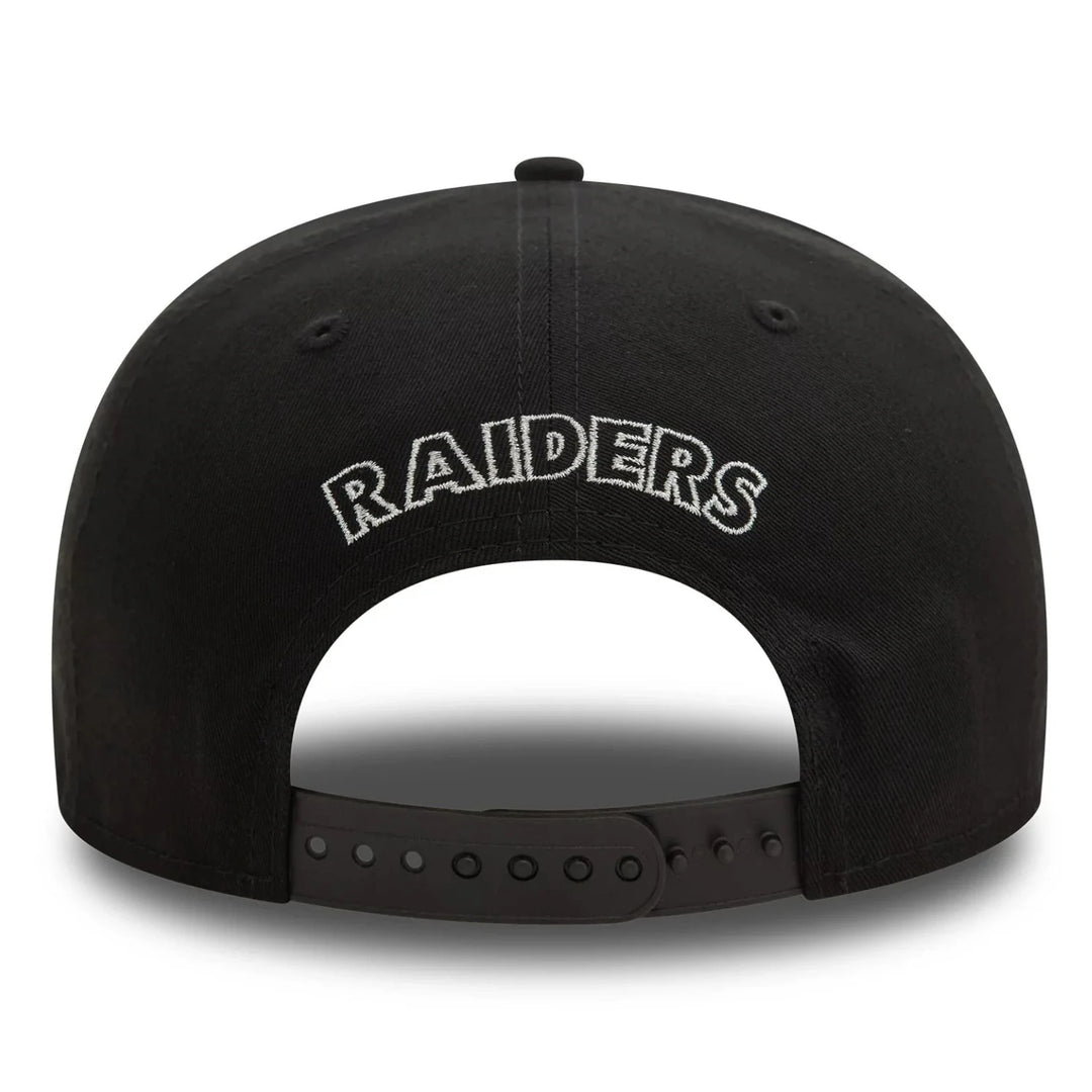 New Era Metallic Outline 9Fifty LV Raiders black