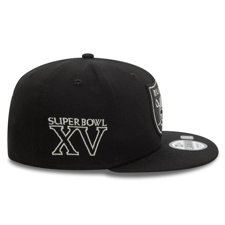 New Era Metallic Outline 9Fifty LV Raiders black