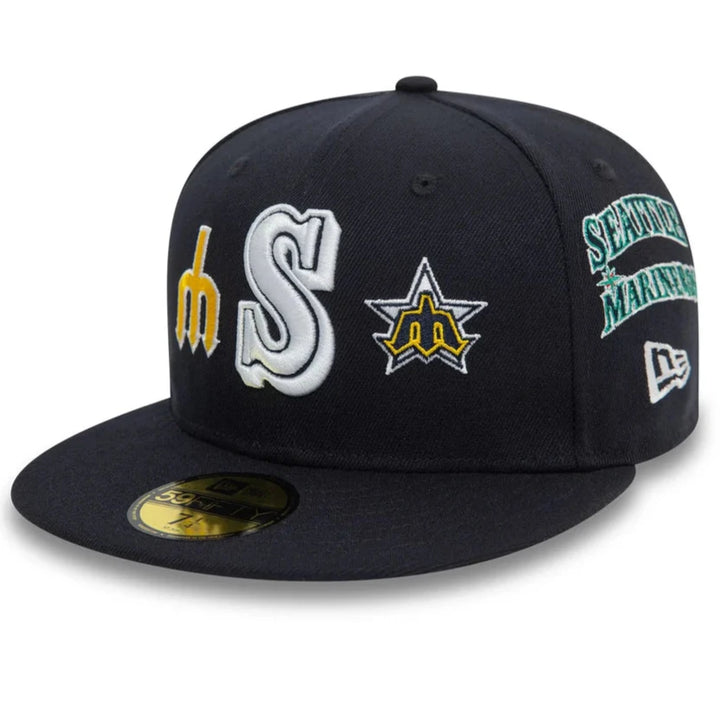 New Era  MLB Cooperstown Patch 59Fifty S Mariners navy