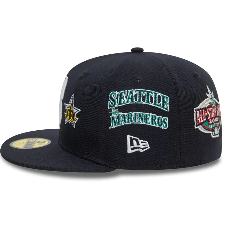 New Era  MLB Cooperstown Patch 59Fifty S Mariners navy