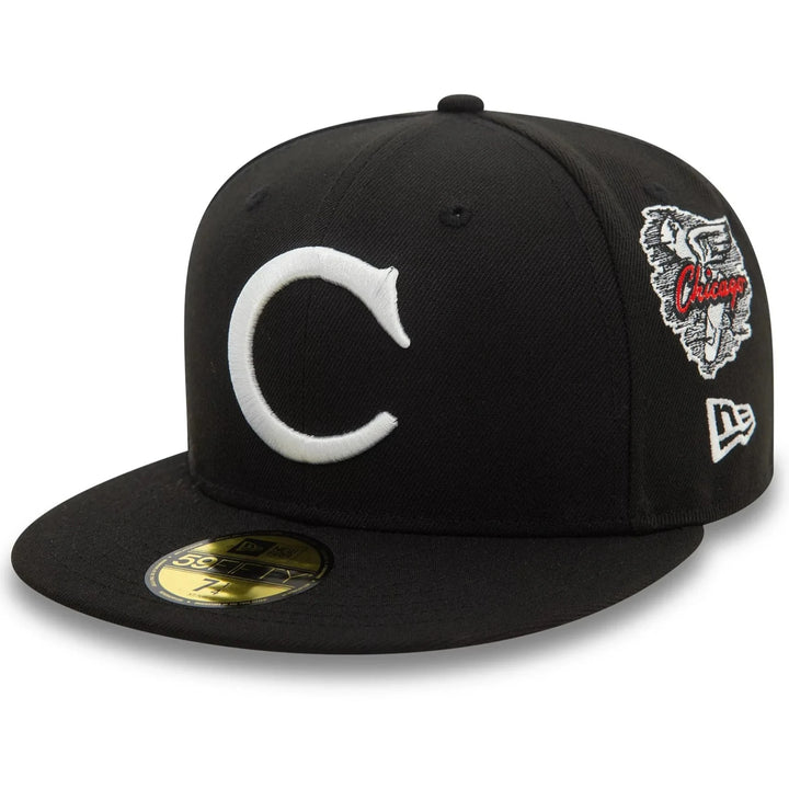 New Era MLB Cooperstown Patch 59Fifty C White Sox black