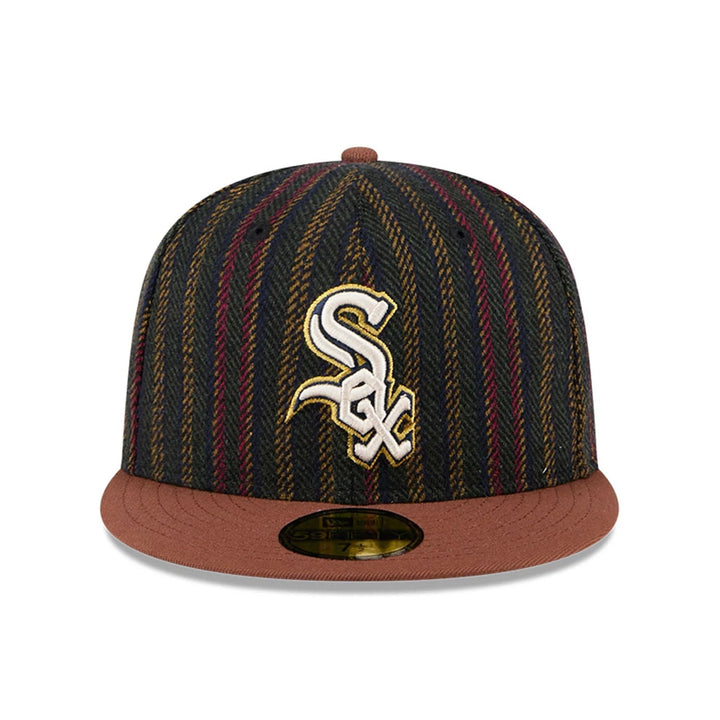 New Era Vintage Herringbone C White Sox dark brown