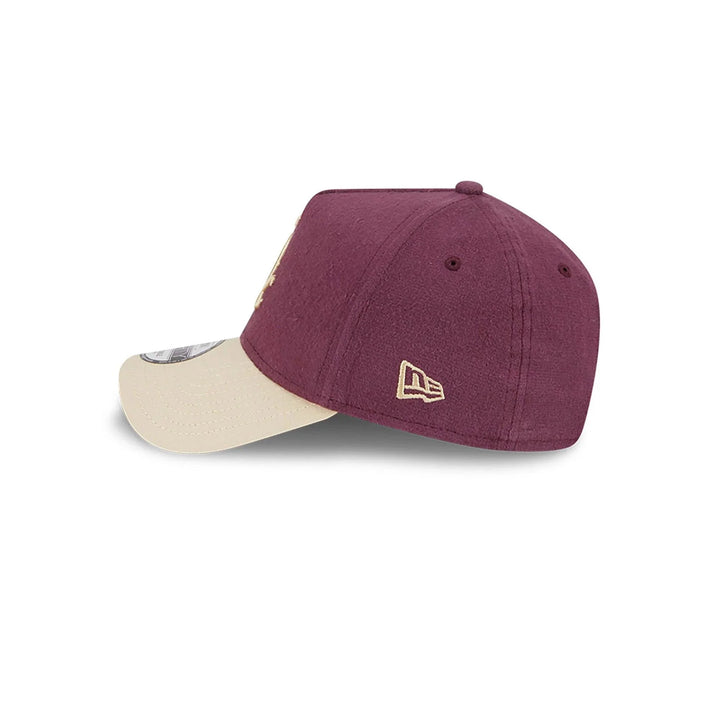 New Era Moleskin Crown 9Forty A-Frame C White Sox burgundy/beige