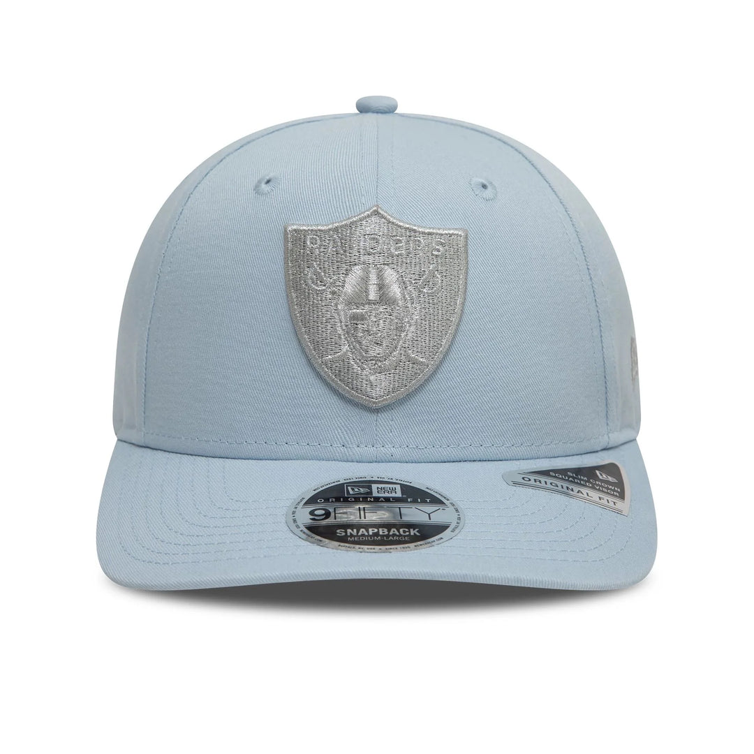 New Era Metallic 9Fifty Original Fit LV Raiders pastel blue