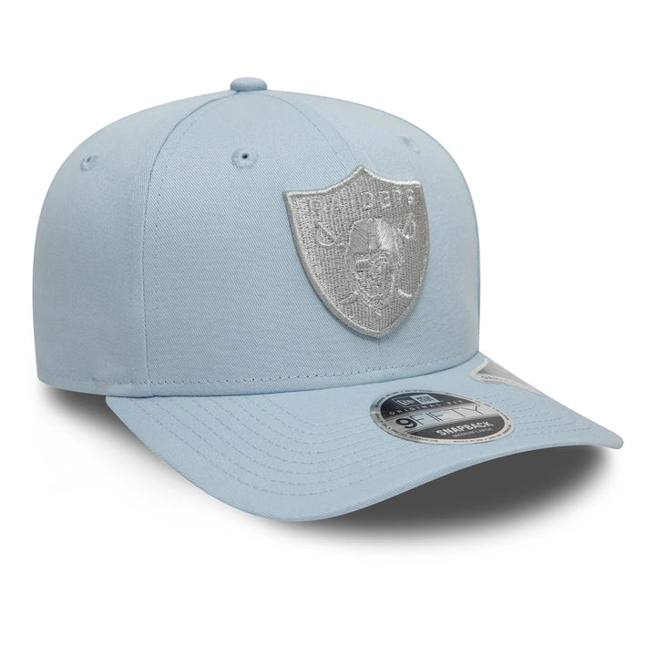 New Era Metallic 9Fifty Original Fit LV Raiders pastel blue