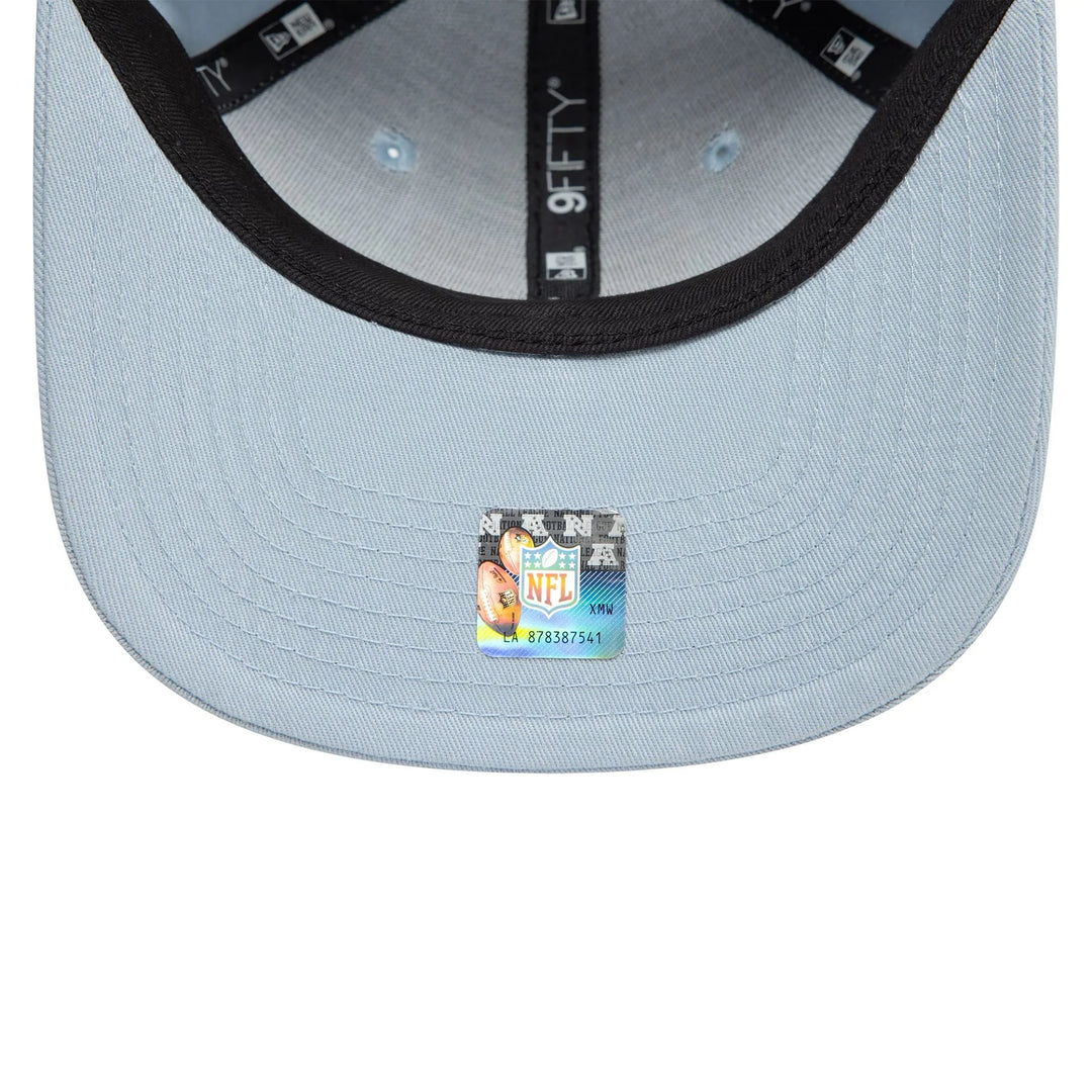 New Era Metallic 9Fifty Original Fit LV Raiders pastel blue