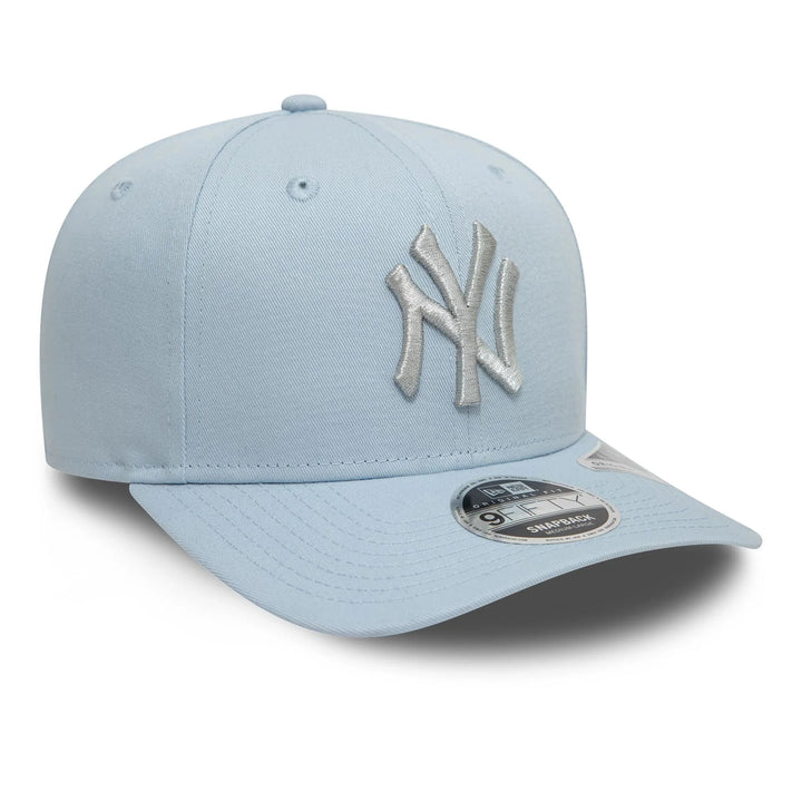 New Era Metallic 9Fifty Original Fit NY Yankees pastel blue