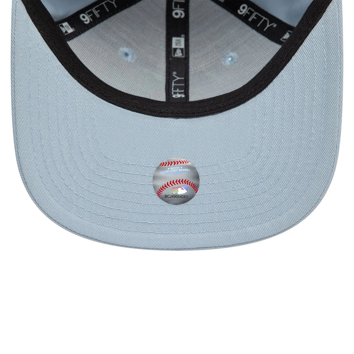 New Era Metallic 9Fifty Original Fit NY Yankees pastel blue