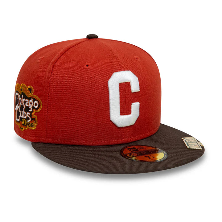 New Era Visor Clip 59Fifty C Cubs red/dk.brown