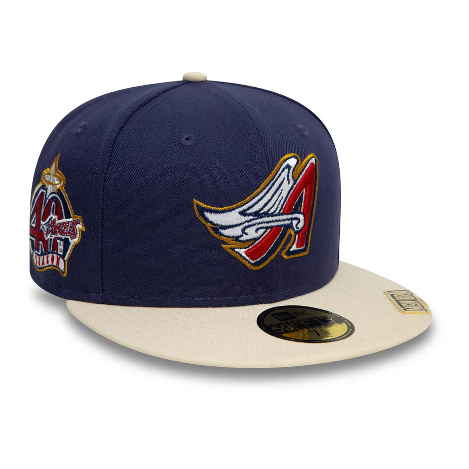 New Era Visor Clip 59Fifty LA Angels navy/cream