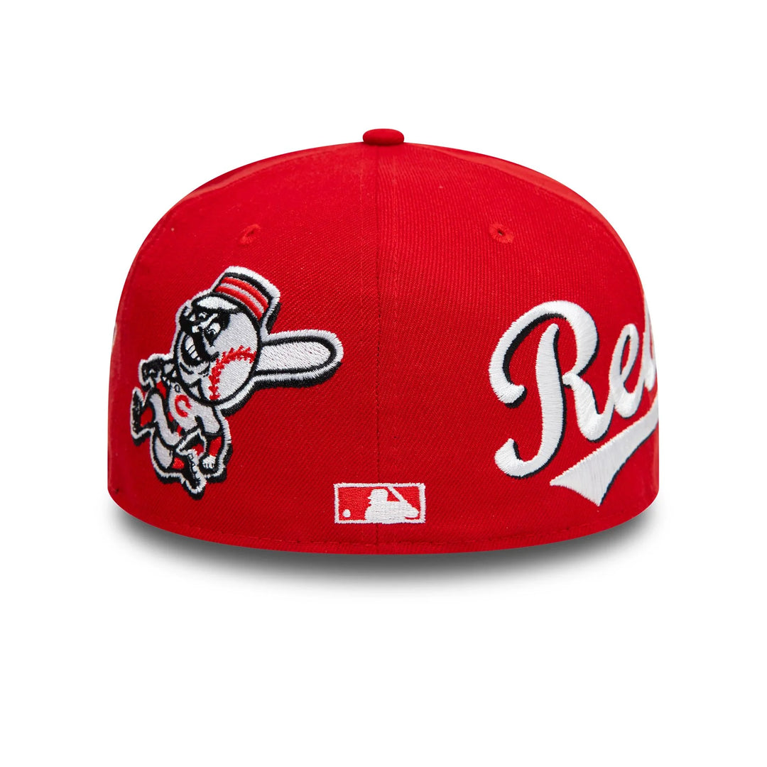 New Era Image MLB All Over Print 59Fifty C Reds scarlet