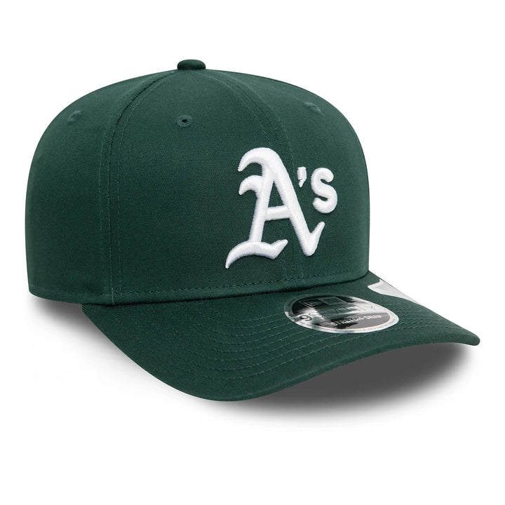 New Era Official Team Colour 9Seventy Stretch Snap O Athletics dark green