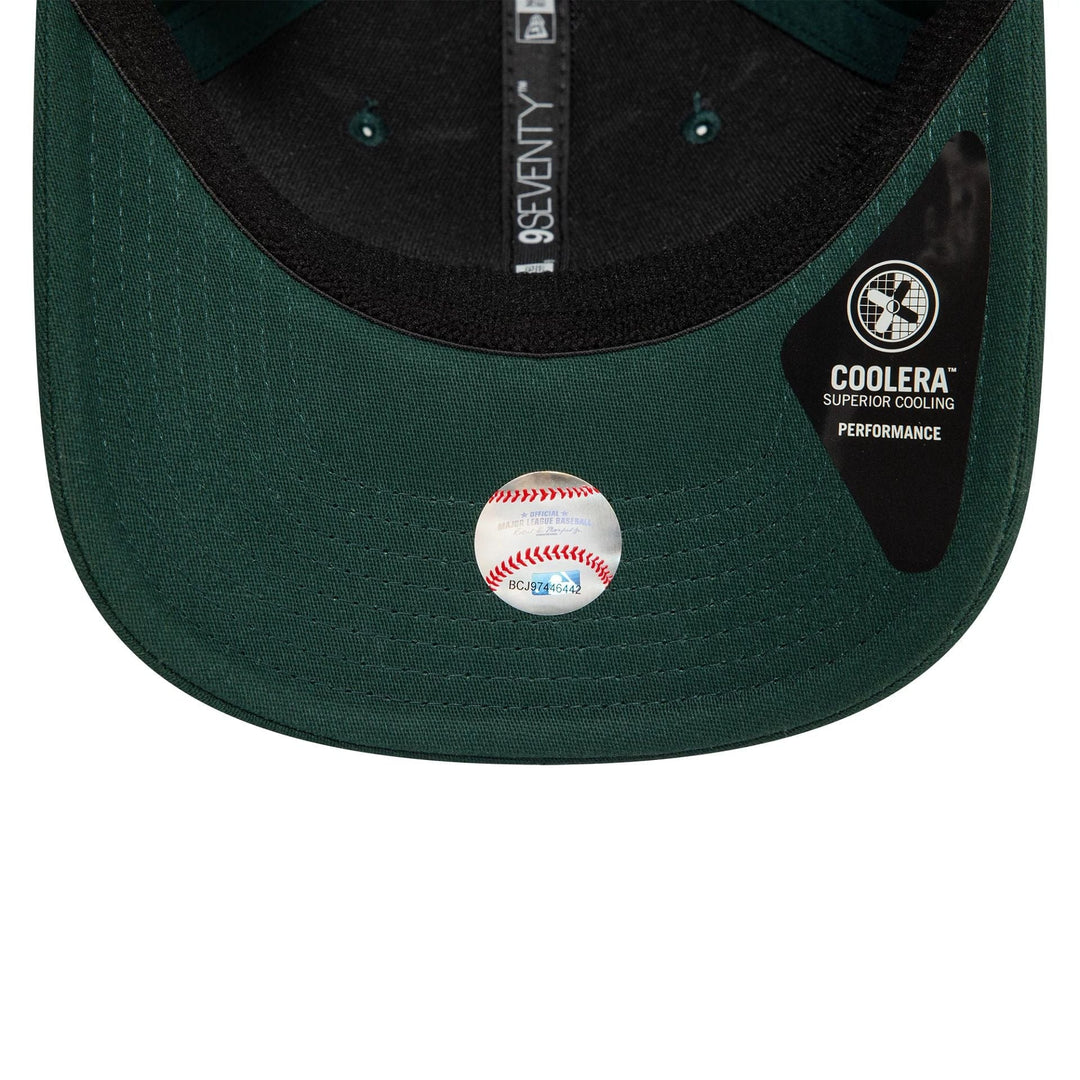 New Era Official Team Colour 9Seventy Stretch Snap O Athletics dark green