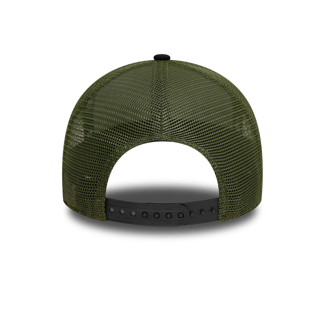 New Era Patch 9Forty A-Frame Trucker black/olive