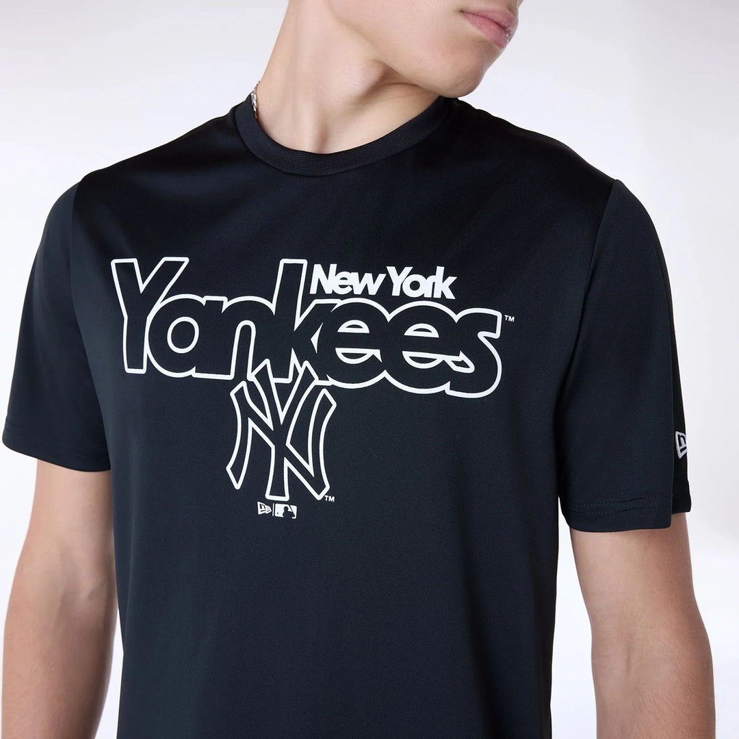 New Era MLB Essentials tee NY Yankees black