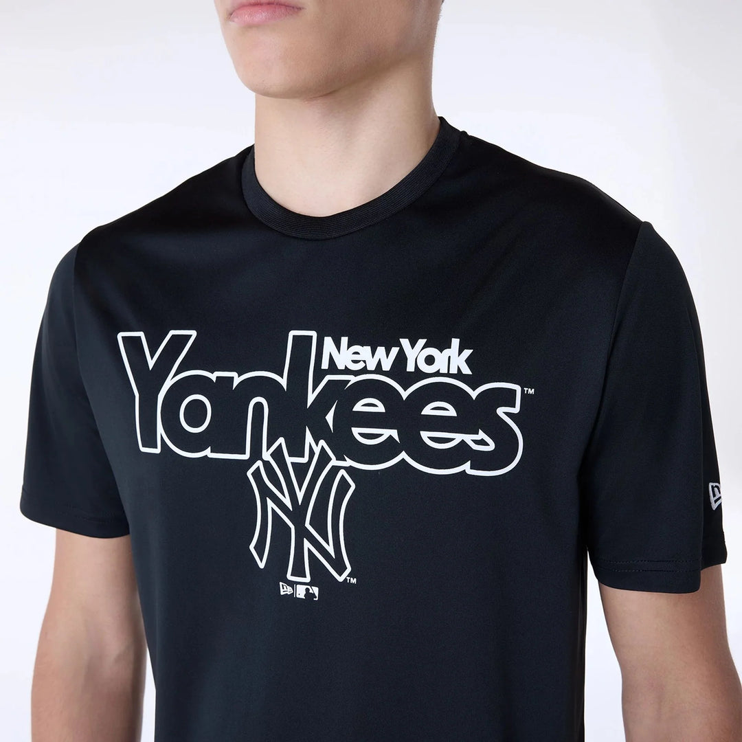 New Era MLB Essentials tee NY Yankees black