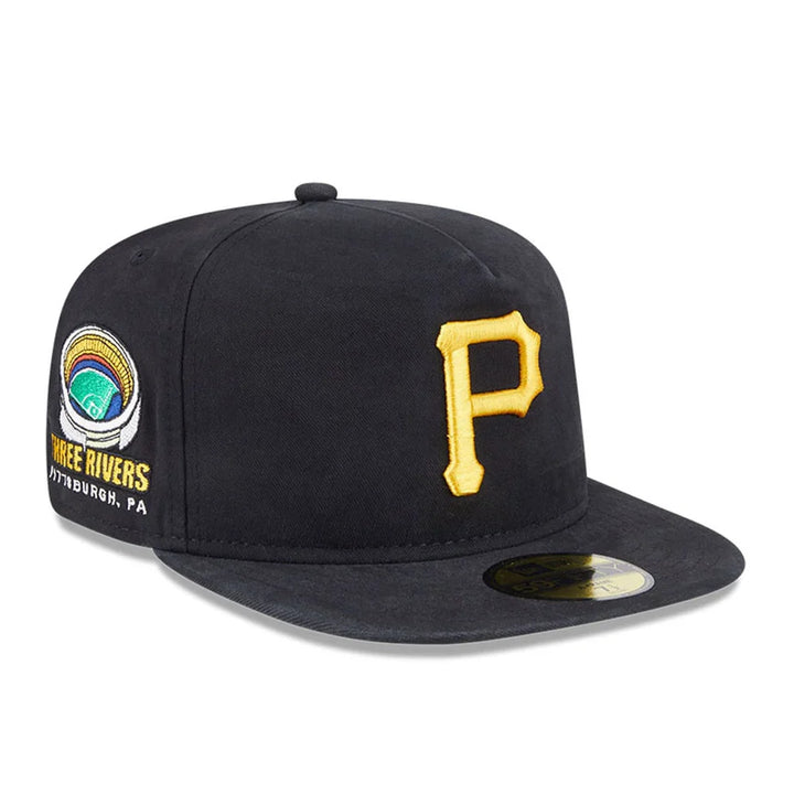 New Era Championship Side Flag  59Fifty A-Frame P Pirates black