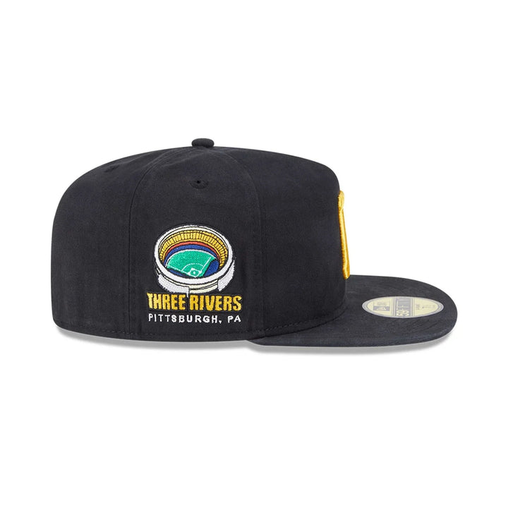 New Era Championship Side Flag  59Fifty A-Frame P Pirates black