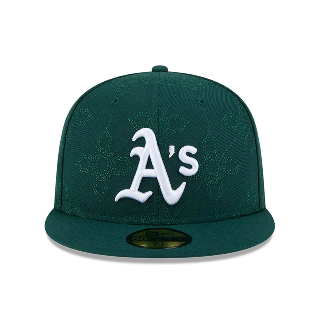 New Era OTC Pattern 59Fifty O Athletics dark green