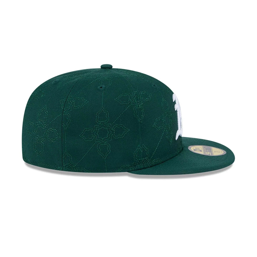 New Era OTC Pattern 59Fifty O Athletics dark green