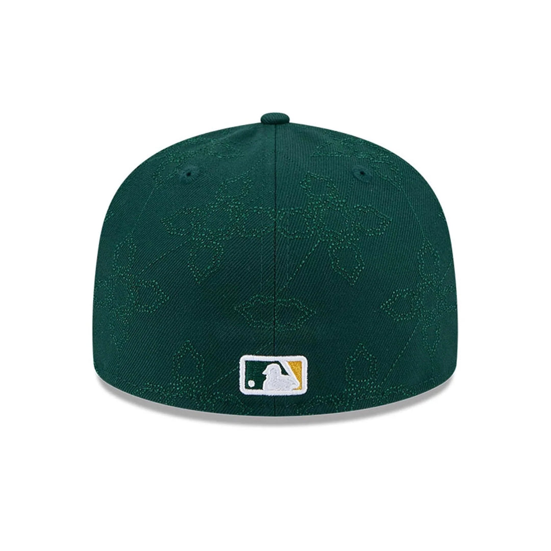 New Era OTC Pattern 59Fifty O Athletics dark green