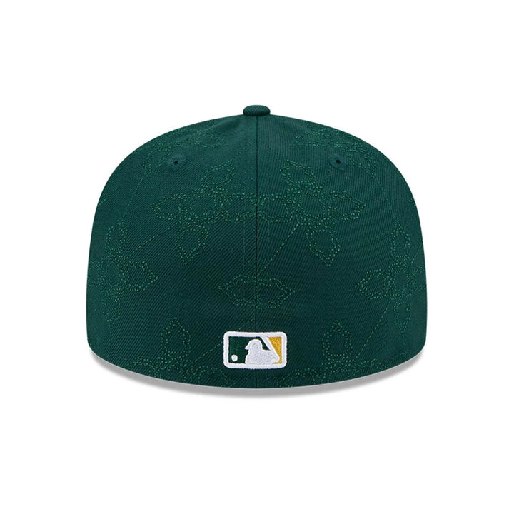 New Era OTC Pattern 59Fifty O Athletics dark green