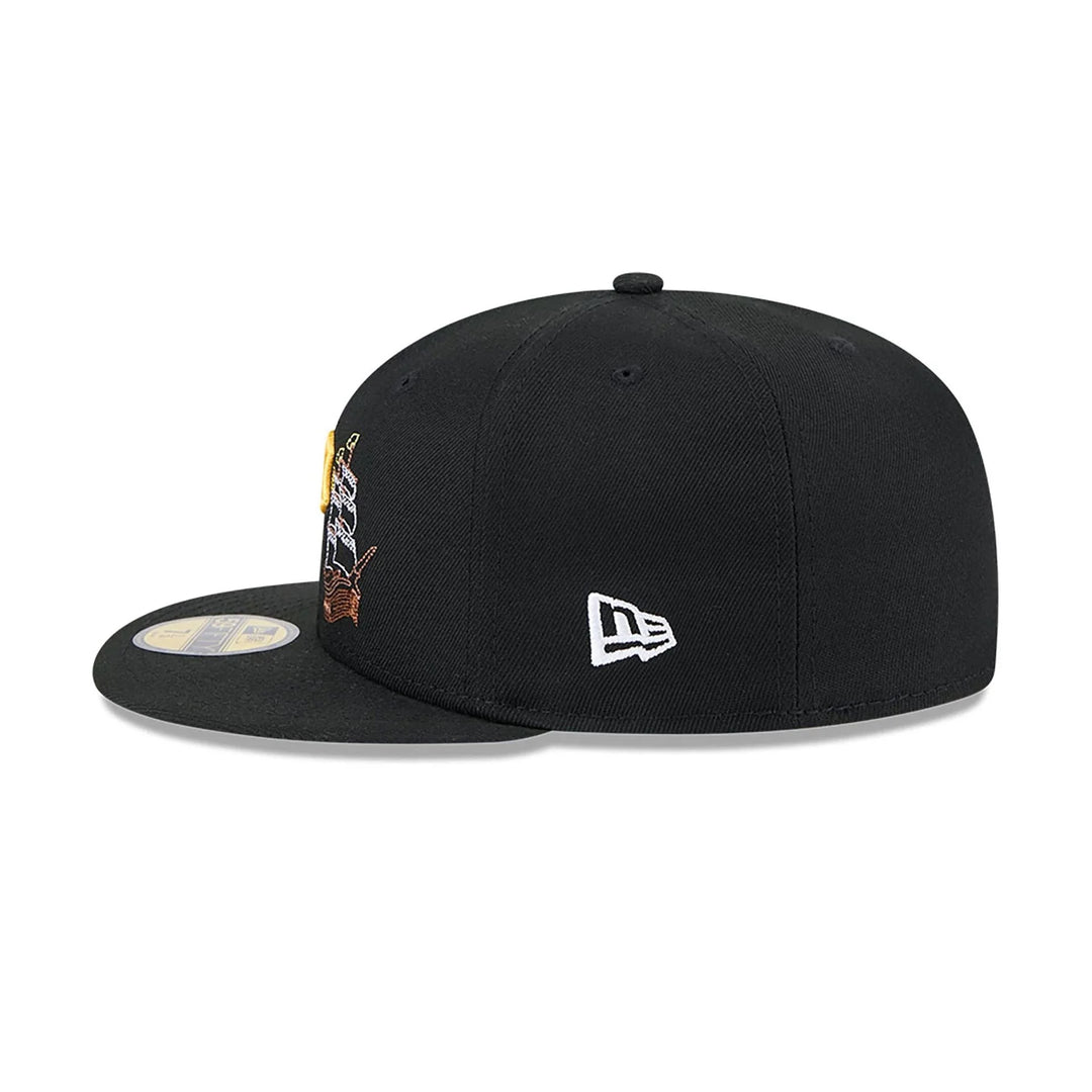 New Era State Stitch 59Fifty P Pirates black