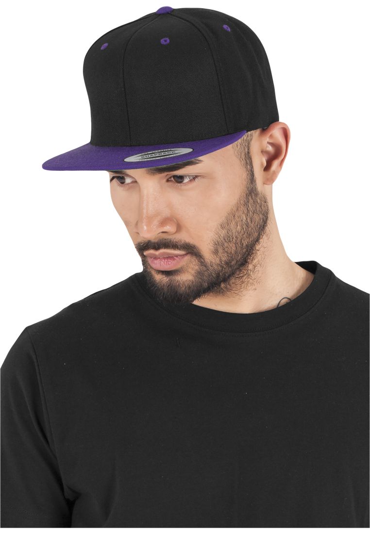 The Classics Yupoong snapback black/purple - Shop-Tetuan