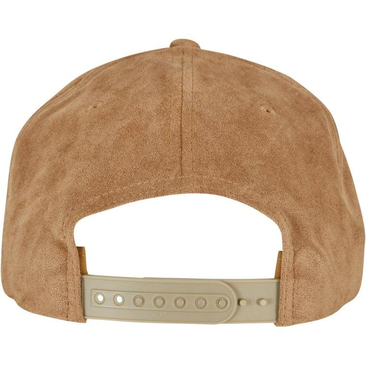 Flexfit Suede Leather Snapback khaki