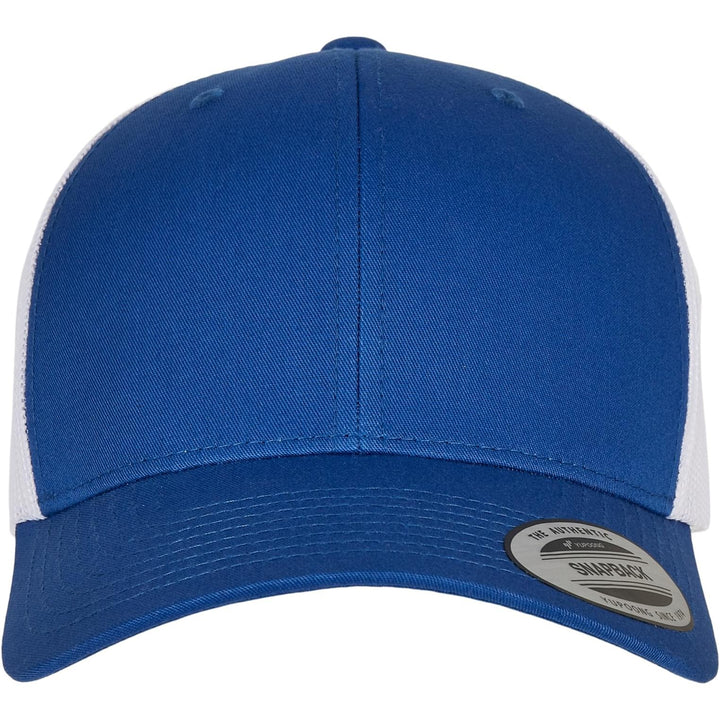 The Classics Yupoong Retro 2-tone trucker cap royal/white