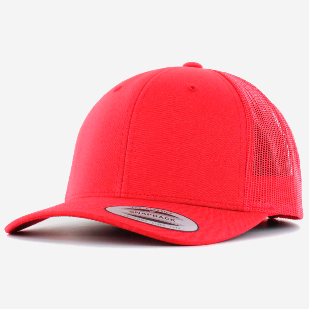 The Classics Yupoong Retro trucker cap red - Shop-Tetuan