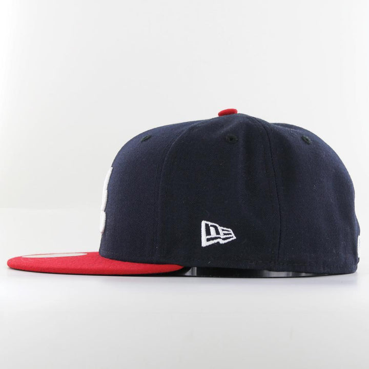 New Era Authentic On Field Home 59Fifty A Braves navy/red - Shop-Tetuan