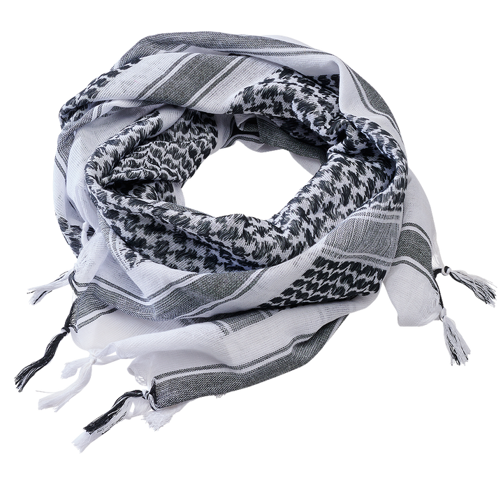 Brandit Shemag scarf white/black