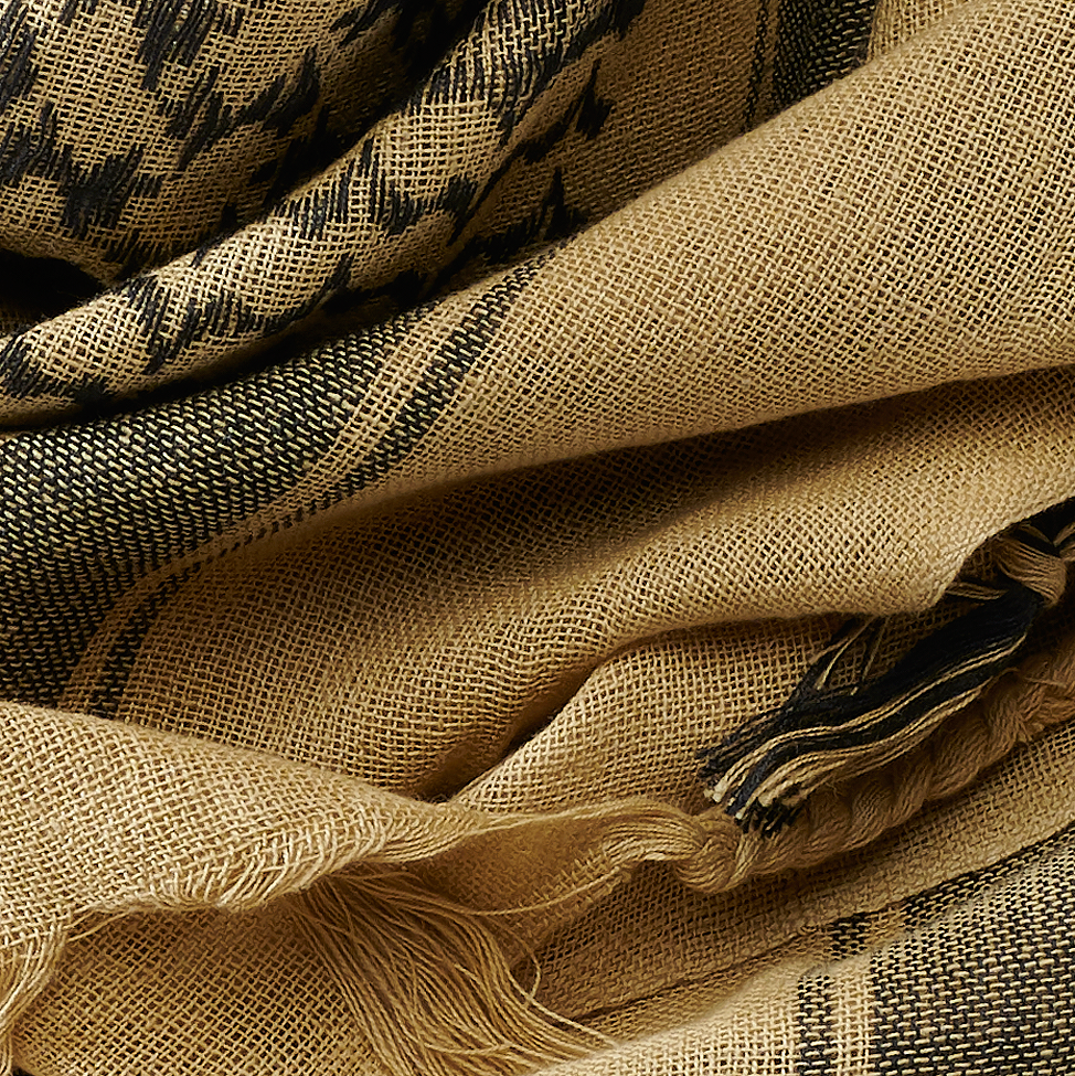 Brandit Shemag scarf khaki/black