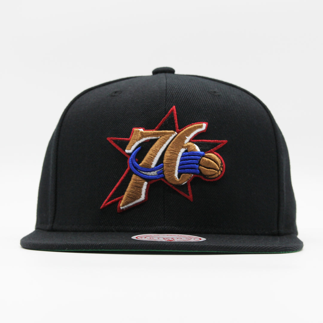 Mitchell & Ness NBA Team Ground 2.0 snapback P 76ers black - Shop-Tetuan