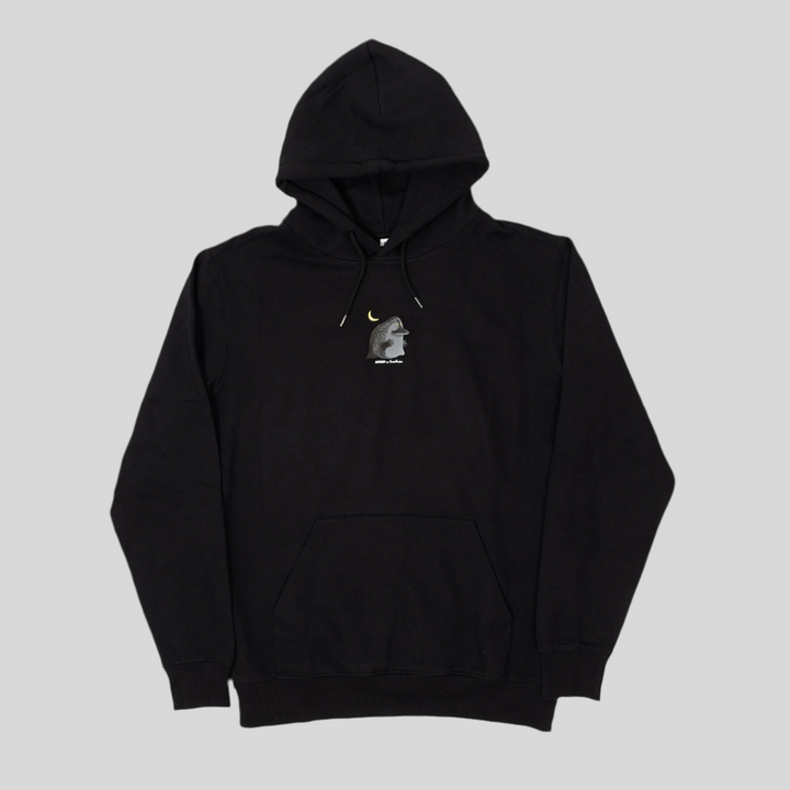 Moomin Mörkö Premium hoodie black