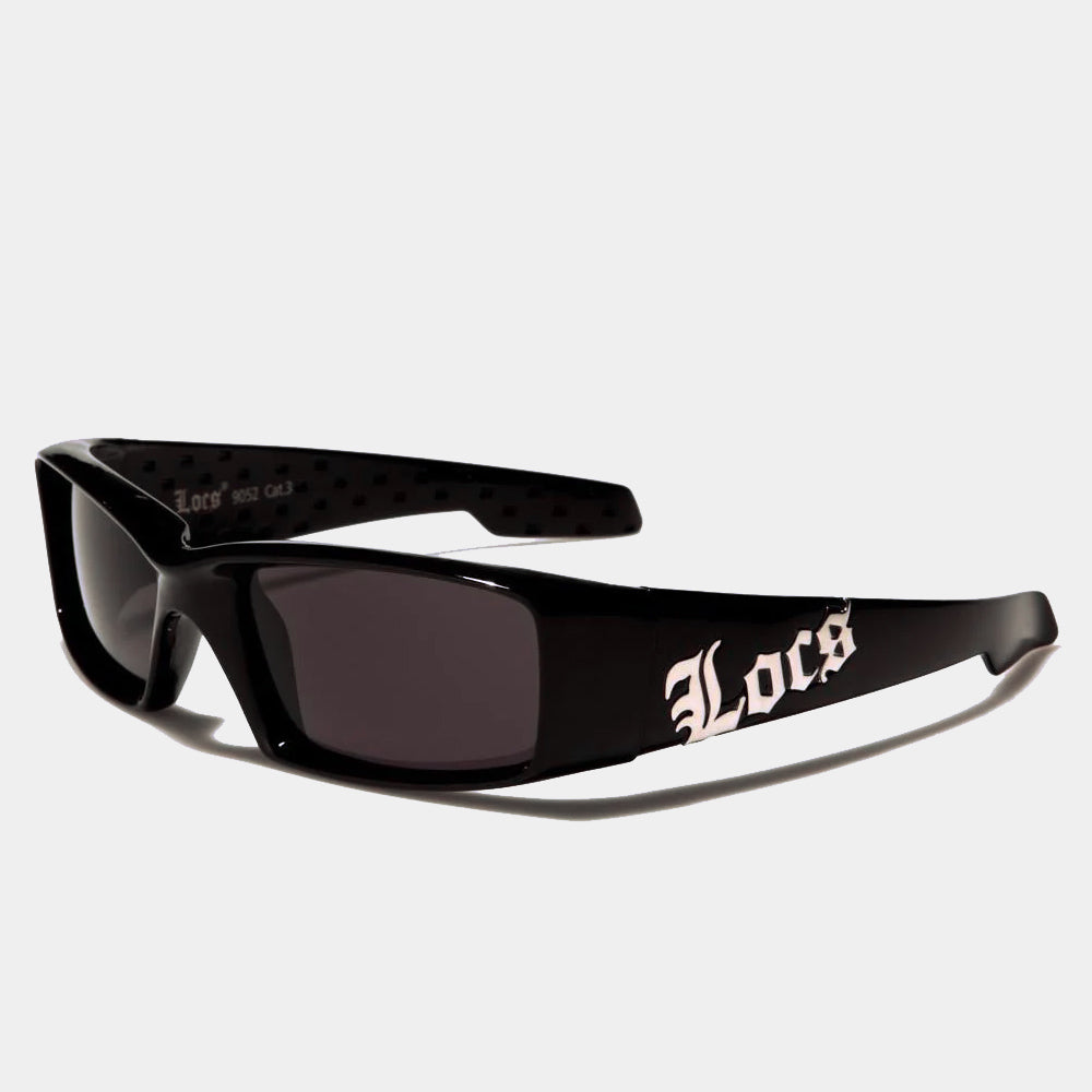 Locs Rectangle Unisex Sunglasses black - Shop-Tetuan