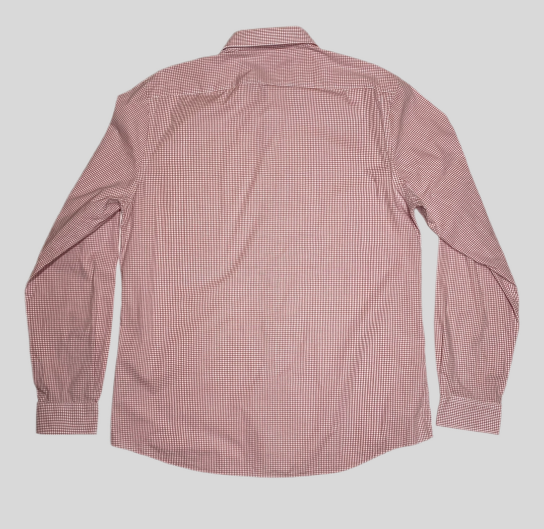 Tommy Hilfiger Check Slim Fit Stretch Shirt pink L