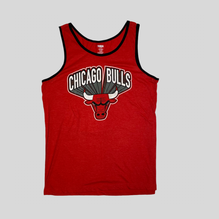 NBA Tank Top Chicago Bulls red L