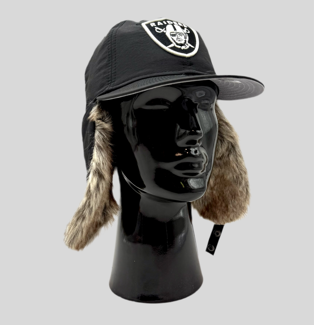 New Era Winter DogEar Retro Crown 59Fifty LV Raiders black