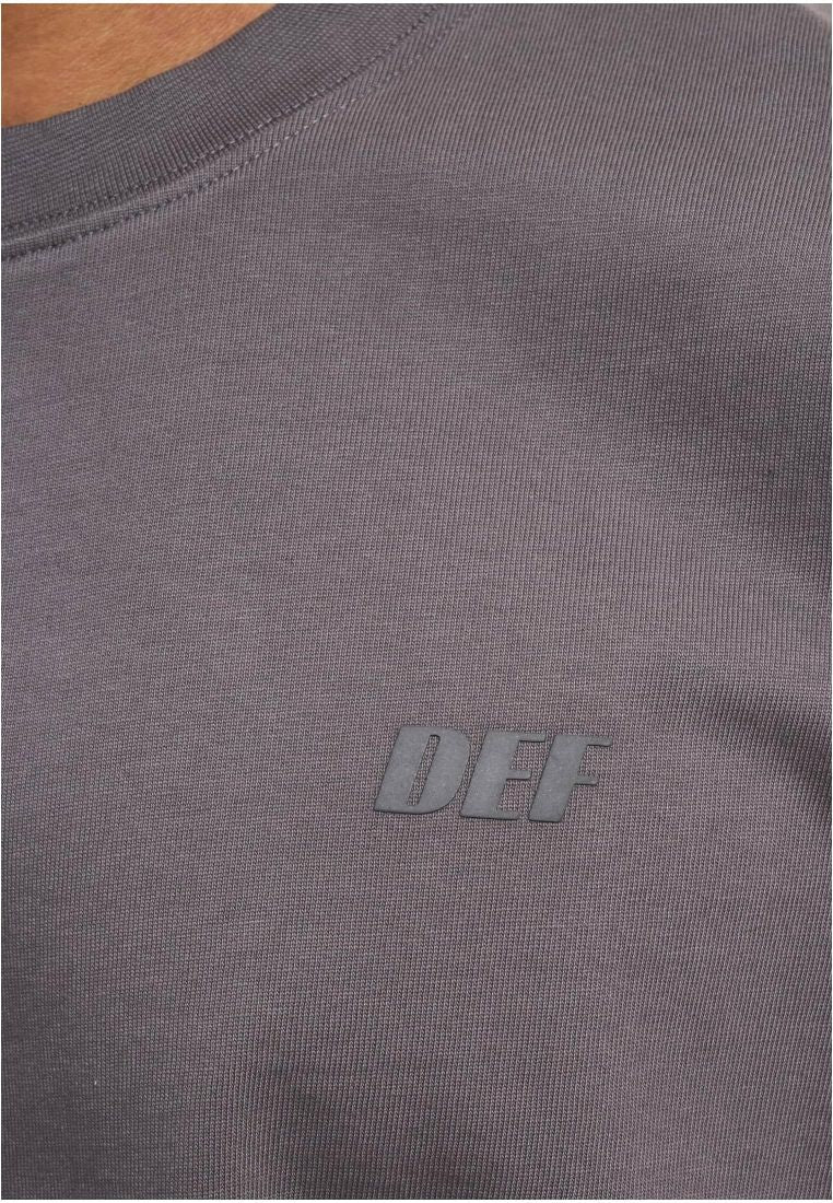 DEF Everyday Longsleeve anthracite washed