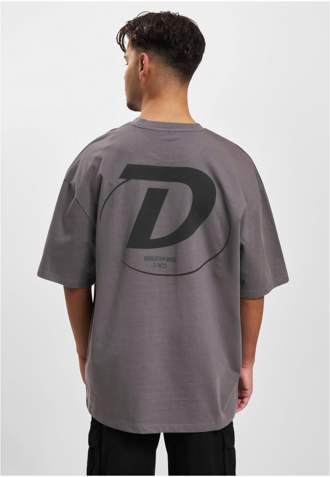 DEF Work T-shirt anthracite washed