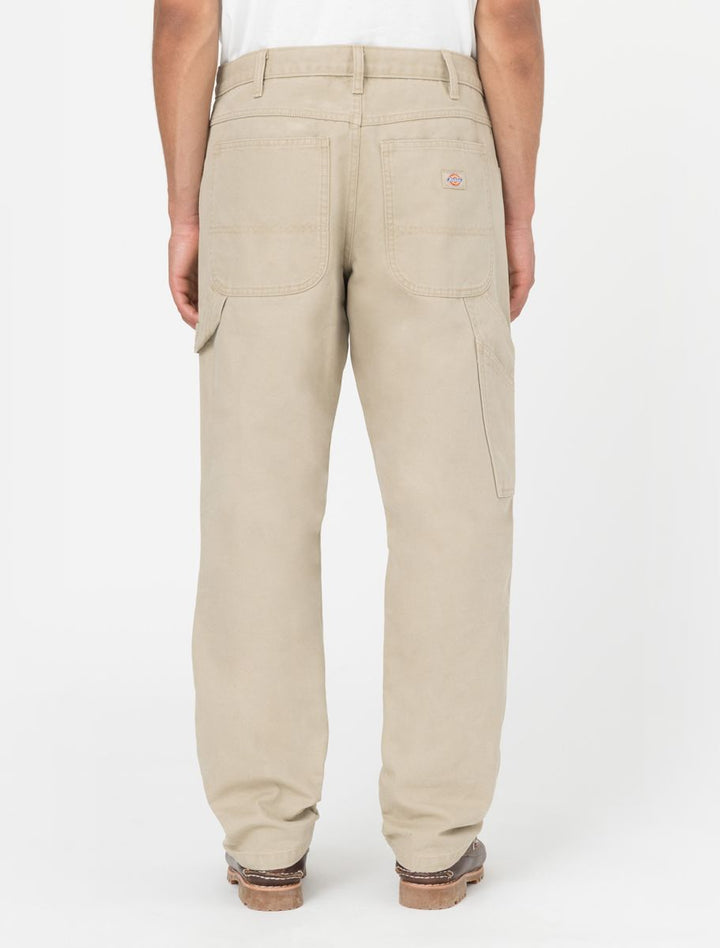 Dickies Duck Canvas Carpenter Trousers stone washed desert sand - Shop-Tetuan