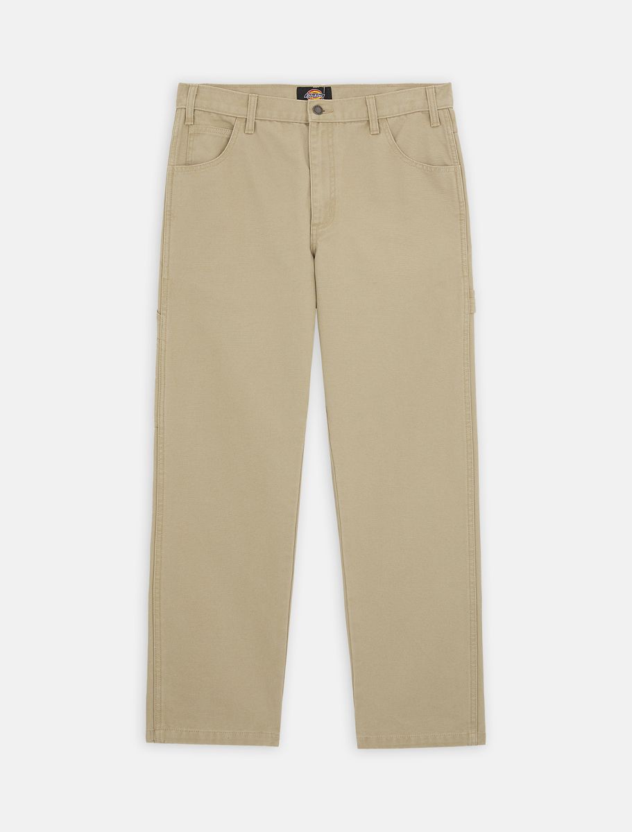 Dickies Duck Canvas Carpenter Trousers stone washed desert sand - Shop-Tetuan