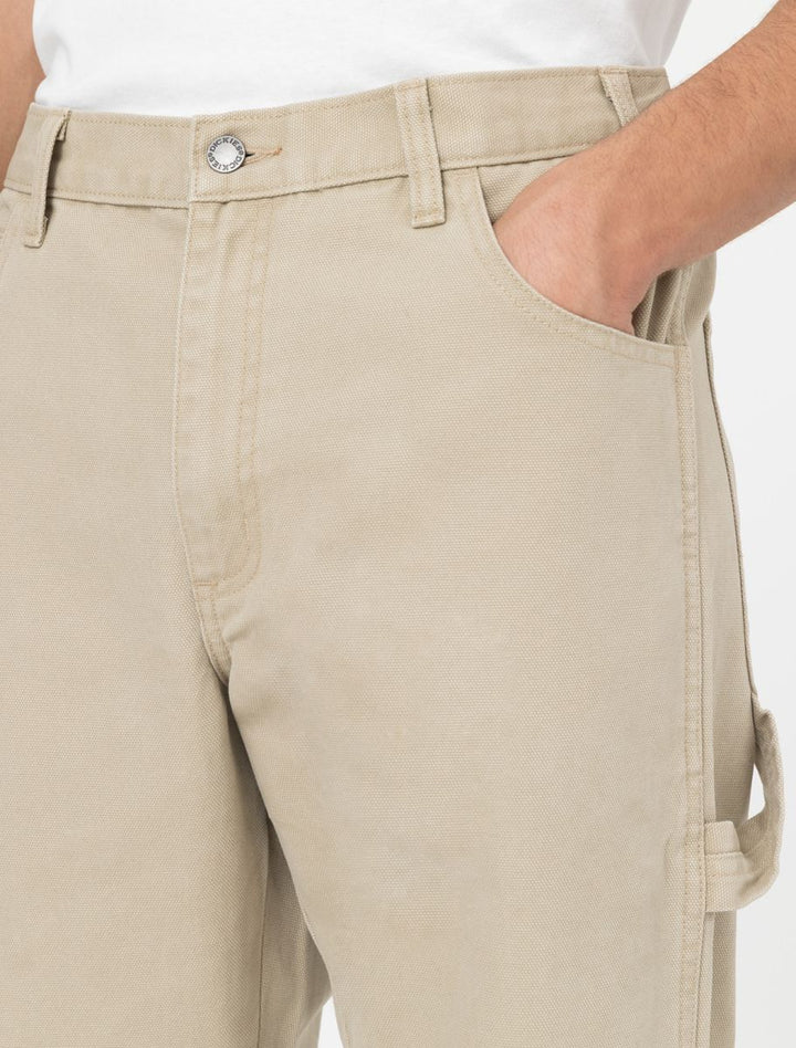 Dickies Duck Canvas Carpenter Trousers stone washed desert sand - Shop-Tetuan