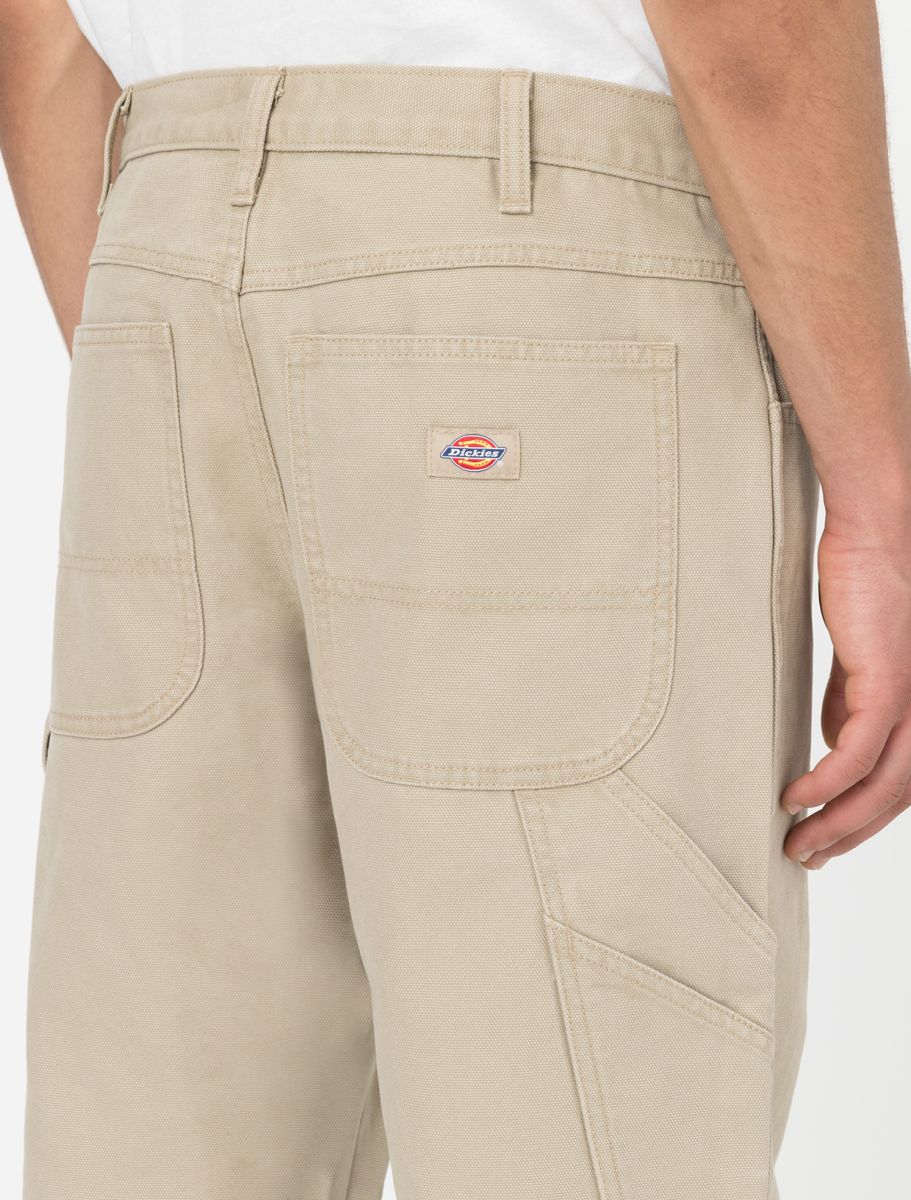 Dickies Duck Canvas Carpenter Trousers stone washed desert sand - Shop-Tetuan