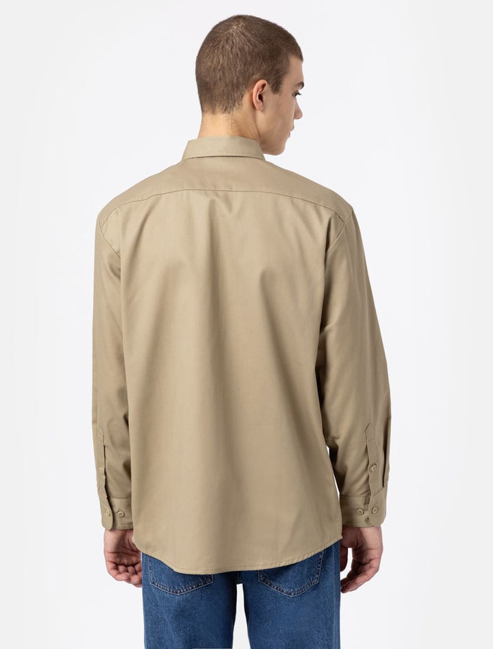 Dickies Work Shirt Long Sleeve Rec khaki