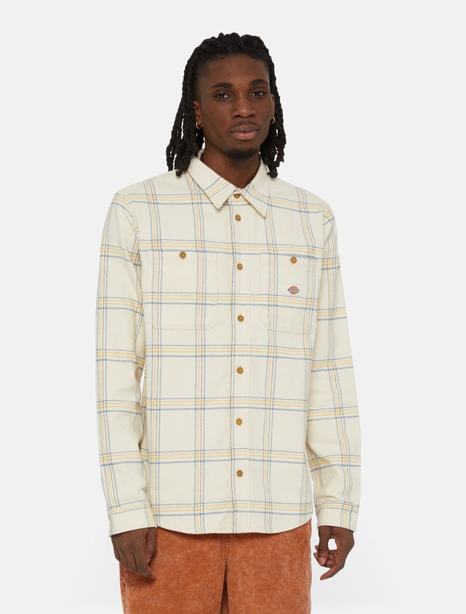 Dickies Warrenton Long Sleeve Shirt sandstone - Shop-Tetuan