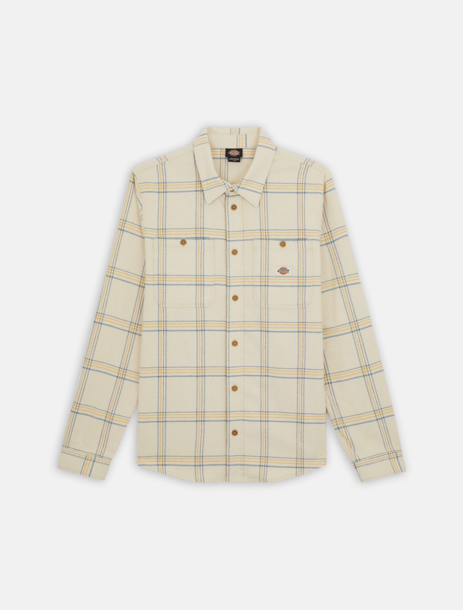 Dickies Warrenton Long Sleeve Shirt sandstone - Shop-Tetuan