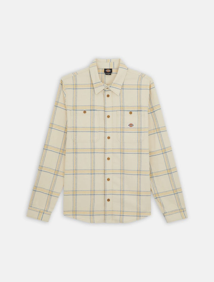 Dickies Warrenton Long Sleeve Shirt sandstone - Shop-Tetuan